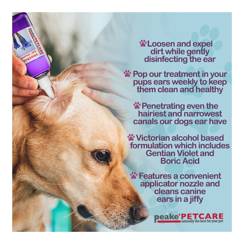 Peake Pet Care's Soothing Ear Cleaner (500ml) - Trade